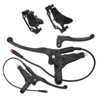1pc Manija De Freno Electrónico De Aluminio Para Bicicleta Eléctrica XOD Con Conector Impermeable De 2 Pines Accesorio De Bicicleta - details 13