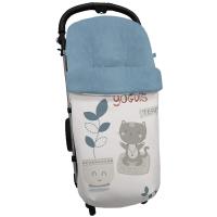 Dydados Saco Universal Yogui para Silla de Paseo - Tejido Impermeable y Relleno de Microfibra - Seguridad Reforzada - details 0