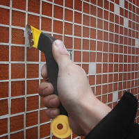 Herramienta De Limpieza Para Azulejos Y Pisos Beautiful Seam Bevel Scraper Eliminación De Polvo Y Manchas Antiguas De Mortero Uso Doméstico - details 7