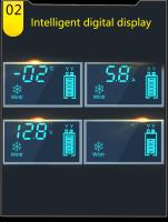 Cargador de batería para coche, CC 12 V, 6 A, protección múltiple, totalmente automático, inteligente, pantalla LCD, reparación por pulsos - details 3