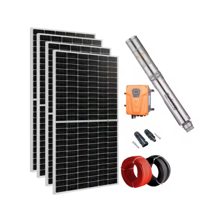 Plusenergy - Kit solar Bombeo PlusEnergy 4SS9C9 200 AD220 3KW - 1