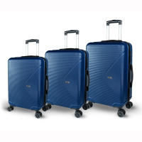 DreamTravel Juego de Maletas a Rayas (20"+24"+28") - ABS Liviano con Ruedas 360° Silenciosas, 7 Colores Vibrantes ¡Perfecto para Viajes Familiares y Aventuras! - details 7