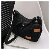 Nueva Bolso De Hombro Para Mujer Estilo Harajuku Diseñador Moda Tamaño Grande Capacidad Grande Estampado Solido Y Cuadros Bolso Transversal Para Estudiantes - details 16