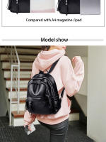 Bolso De Hombro Para Mujer En PU Negro Casual Y Versátil Gran Capacidad Ligero Adecuado Para Estudiantes De Colegio Salir - details 2