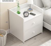 Mesita de noche moderna de madera con 1 o 2 o 3 cajones, ,MESILLA mesita de noche para dormitorio, mesita de noche pequeña para café, mesa de té lateral, gabinete de almacenamiento de - details 1