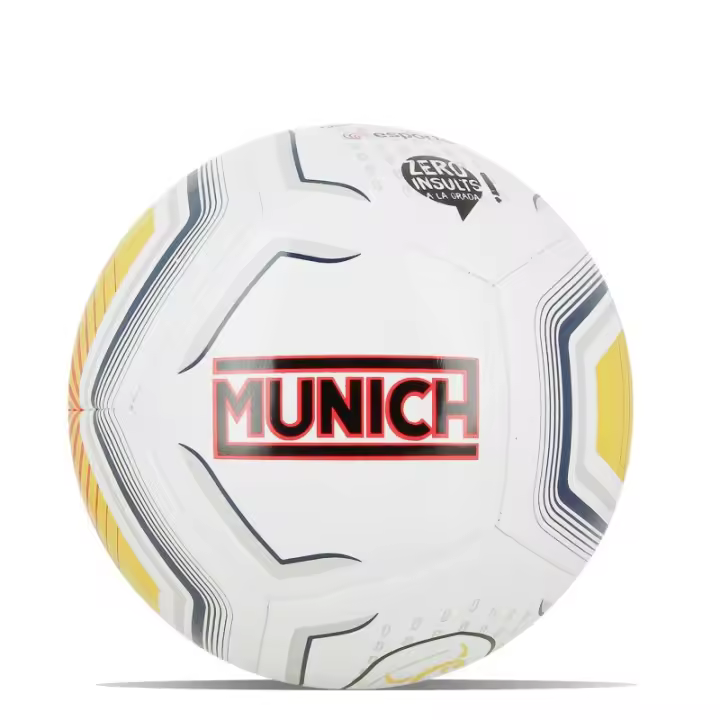 Balón Futbol Sala Munich Norook Blanco/Amarillo Resistente-5001093 Munich - 1