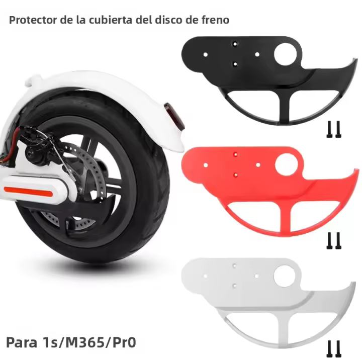 Nueva Cubierta De Disco De Freno Para Xiaomi M365 pro 1S Pro2 Patinete Eléctrico Rueda Trasera Protector De Disco 110/120cm Piezas De Repuesto - 1