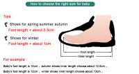 Botas De Nieve Para Bebés Recién Nacidos De Algodón Antideslizantes Y Cálidas Zapatos Para Caminar Infantiles Con Peluche - details 1