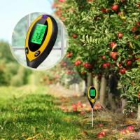 Medidor De pH Profesional De Tierra 4 En 1 Con LCD Para Jardín Y Cuidado De Plantas Medidor De Humedad Y Temperatura Intensidad De Luz Solar - details 3