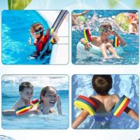 SKYB Bandas de Natacion para niños, paquete de 6 discos flotantes de EVA, Bandas de Natacion coloridas para niños de 3 a 14 años que están opening in Nadar, anillos de peso recomendaciones de 15 to 30 kg - details 2
