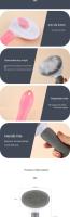 Peine Para Gatos Y Perros Herramienta De Eliminación De Pelos Acero Inoxidable Masajeador De Belleza Accesorios Para Animales - details 6