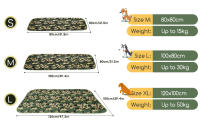 Nobleza - Manta Suave de Felpa para Perros, Manta Suave y Cálida para Perros Gatos y Otras Mascotas, Lavable, Manta de Alta Calidad para Cama y Sofá para Perro, Verde Camuflado - details 2