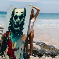 Toalla De Playa J-Joker De Microfibra Absorbente Y Secado Rápido Para Yoga Natación Senderismo Toalla De Baño Suave Y De Tamaño Óptimo - details 4