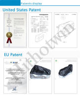 Cubierta De Motocicleta Hithotwin M-4XL Impermeable Y Protección UV Para Todas Las Estaciones Cubierta De Moto Para Exteriores E Interiores Cubierta De Lluvia Para Scooter - details 22