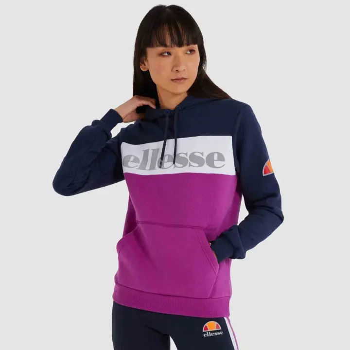 Sudadera Chica Ellesse Malgo Purple Navy White - 1