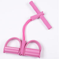 Banda De Resistencia Para Fitness Ejercicio De Elasticidad Cuerda De Pull Para Gimnasio Entrenamiento De Ejercicios De Pies Y Tobillos 4 Tubos Pedal Anclador - details 8