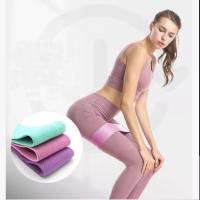 Juego de 3 Cintas elásticasmusculacion de Tela, Gimnasio en casa, 3 NIVELes de Resistencia - details 3