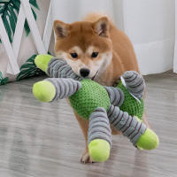 Juguete De Masticar Para Perros Grandes Indestructible Suave En Forma De Animales Peluche Para Entrenamiento Dental Y Dientes De Lágrima - details 1