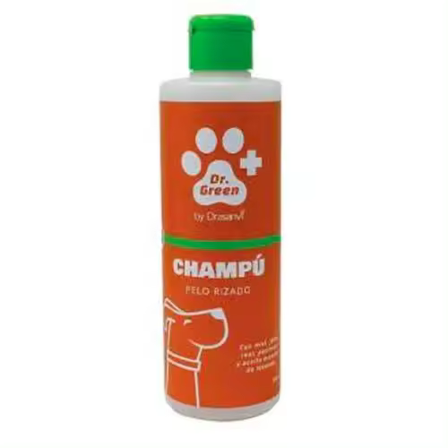 DR GREEN Champú para Perros Dr. Green Vet Pelo Rizado 250ml - Hidratación Profunda - 1