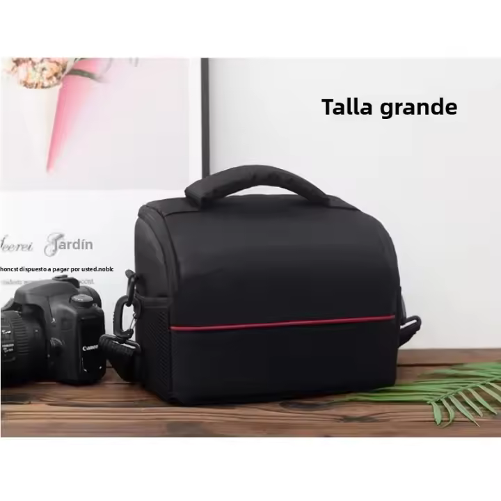 Estuche Protector De Fotografía Para Canon Nikon Sony Fuji Cámara Mirrorless Con Correa De Hombro Funda Para DSLR Material De Poliéster - 1