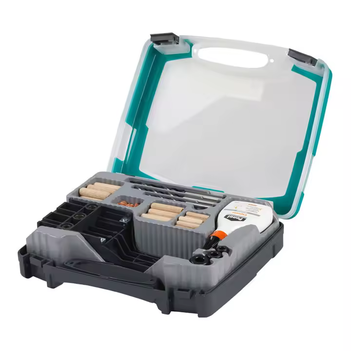Kit para ensamblaje de madera Wolfcraft 4645000 Universal 79 Piezas - 1