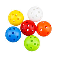 50pcs Balones De Práctica De Golf 42mm 26 Huecos Plásticos Para Interior Material PE Juguete De Agujero Para Niños - details 9