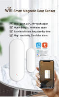 Sensor De Puerta Inteligente Tuya WiFi Compatible Con Alexa Y Google Home Notificaciones De Apertura/Cierre De Puerta Para Hogar Inteligente - details 0