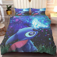 Juego De Sábanas Lilo Y Stitch 3pcs 100% Poliéster Sin Relleno Para Niños Y Niñas Diseño De Stitch Cama De Poliéster - details 33
