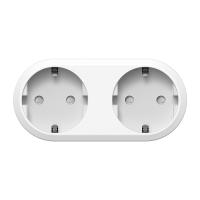 Enchufe Inteligente WiFi Tuya 2 En 1 EU Doble Salida 16A Con Monitoreo De Energía Compatible Con Alexa Google Home Alice - details 19