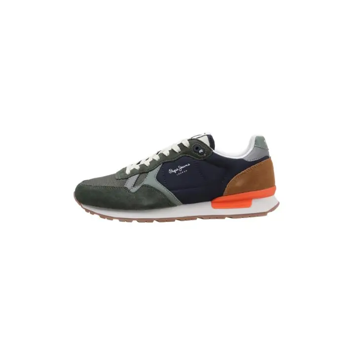 Pepe Jeans BRIT MIX M Deportivas Planas Hombre Verde - 1