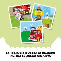 Lego duplo camión de bomberos con luz y sonido 10969 Lego - details 4