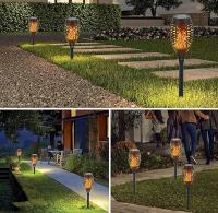 Pack 2 Luces Solares LED Jardín Gerimport - details 5