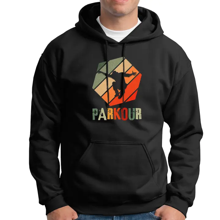 Sudadera con capucha Parkour. Deporte urbano. Deporte callejero. Varios colores. Todas las tallas. - 1
