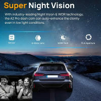 Cámara De Coche Dual 1080P Con Visión Nocturna IR Grabación En Ciclo Cámara Exterior Y Interior Amplio Ángulo Para Automóviles - details 1