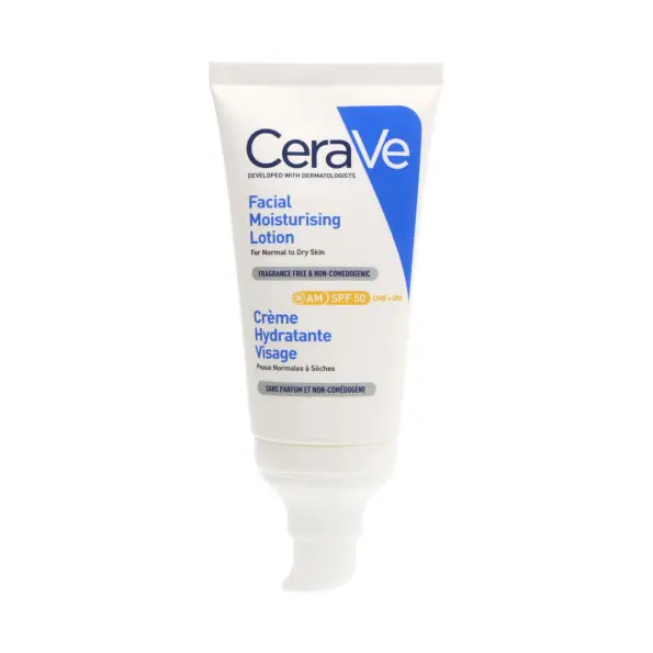Cerave Locion Hidratante De Rostro Spf50 52 ml - 1