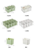 Caja De Almacenamiento Para Condimentos 8 En 1 Juego De Botellas De Especias Organizador De Cocina Contenedor Moderno De Acrílico - details 11