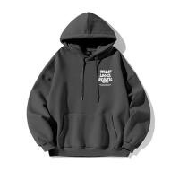 Sudadera De Capucha Cómoda Para Hombre Estilo Callejero Casual Y2K Hip Hop Algodón Largo De Manga Sudadera De Moda 2024 - details 0