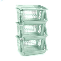 Cestas Verdulera de Cocina con 3 Alturas, Estrecho, Estantería para Cocina y baño, Ahorra Espacio, para Espacios reducidos, Cocina, Oficina, baño, Fácil Montaje - details 0
