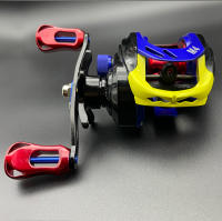 Carrete De Pesca Rotativo Ambidiestro Ultraligero Con Arrastre Máximo De 8KG Ratio De Engranajes 7.2:1 Construcción De Aleación De Aluminio Y PA - details 6