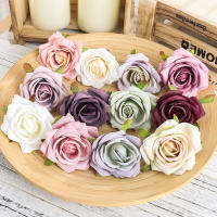 10PCS Flores De Rosa Silken Para Decoración De Casamiento Fiesta Hogar Jardín Navidad Scrapbook Artificial Floral Fake Para Decoración De Habitación Y Mesa - details 6