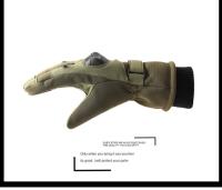 Guantes Tácticos De Invierno Para Motocicleta Caza Esquí Deportes Protección Mano Unisex Nylon Y Algodón Guantes Con Dedos Separados - details 11
