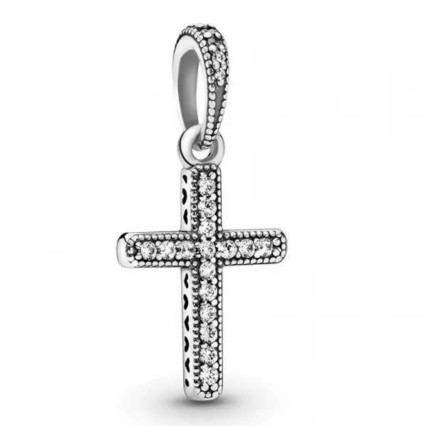 Pandora - Colgante en plata de ley Cruz 397571CZ - 1