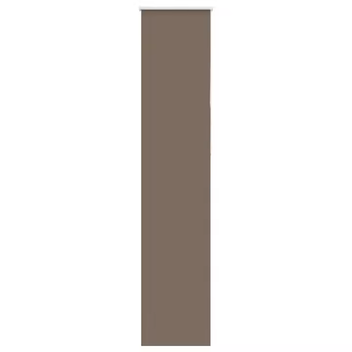 Estor Enrollable Opaco Color Café 55x210 cm Tela Ancho 50,7cm - 1