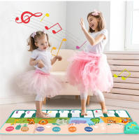 Coolplay Alfombra Tecladista Musical Para Niños Con 8 Sonidos De Animales Alfombra De Baile Educativa Para Bebés Material De Tela Adecuada Para Edades 3-6 Años Y 6-12 Años - details 3