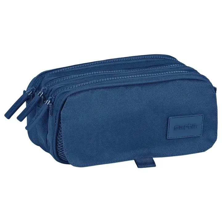 Safta Estuche Basic Marine Big Triple - 1
