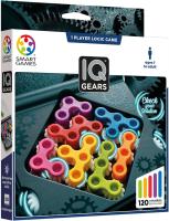 SMART GAMES - IQ Gears: Juego de Lógica con 120 Desafíos para una Persona, Ideal para Desarrollar la Observación y Habilidades Cognitivas a Partir de 8 Años - details 0