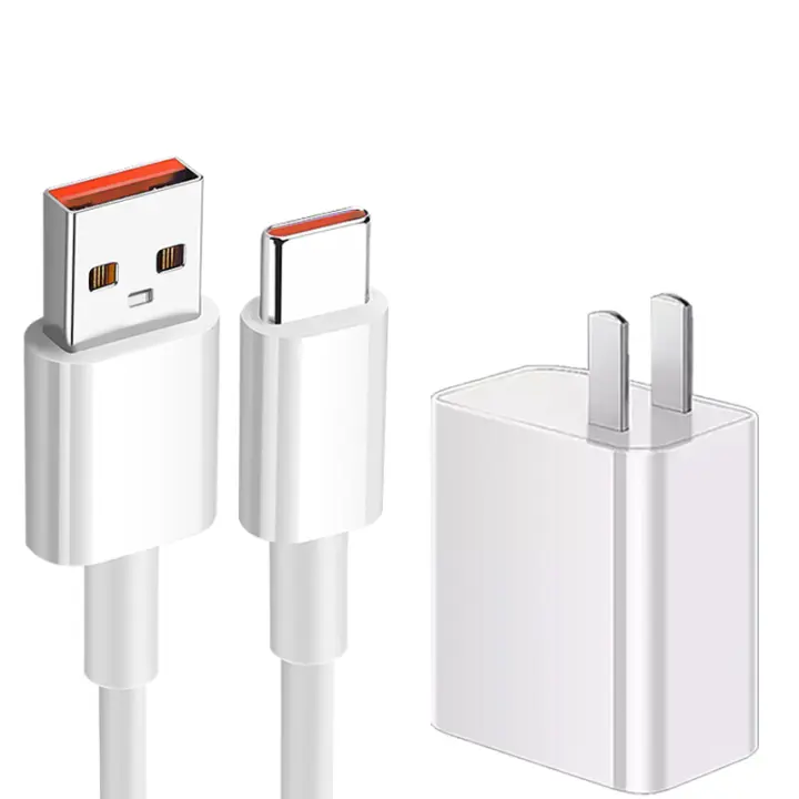 Cargador Turbo 33W, Cable Type C EU 6A para Xiaomi Mi 10T 10I 10S 11X 11i Pro 11 Lite Max Ultra 5G NE - 1