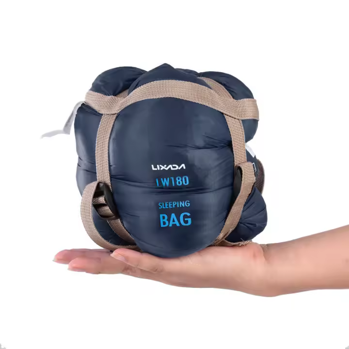Saco De Dormir LIXADA 190*75cm Tipo Envelope Para Adultos Ultraligero Para Camping Playa Viajes Primavera Otoño Tamaño 75x190cm - 1