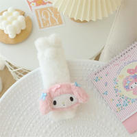 Cojín De Espalda Encantador De Fresa My Melody Para Coche Sofá Cama Cubierta De Cinturón De Mano Suave Y Cómoda Decoración Del Hogar Estilo Japonés - details 2