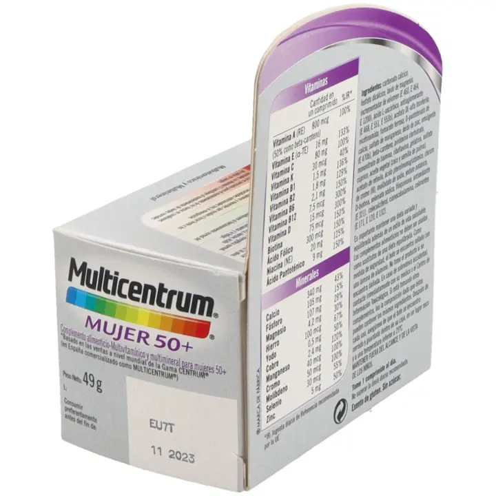 Multicentrum Mujer 50+ Comprimidos - 1